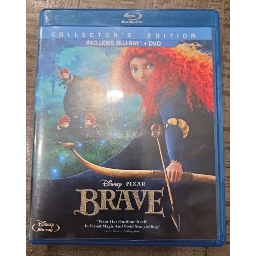 Disney Pixar Brave Blu-ray DVD 2012 3-Disc Set Collectors Edition PG